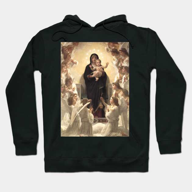 Regina Angelorum by Bouguereau Hoodie by MasterpieceCafe